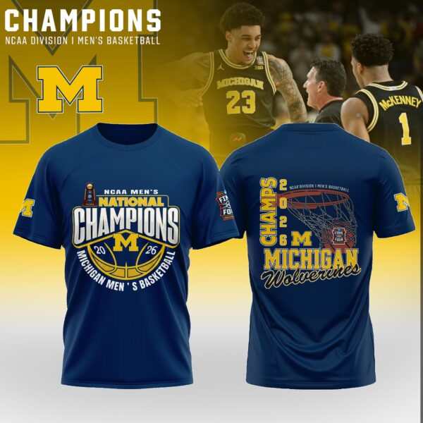 ðŸ†ï¸Michigan Wolverines “ 2026 National Champions T Shirt