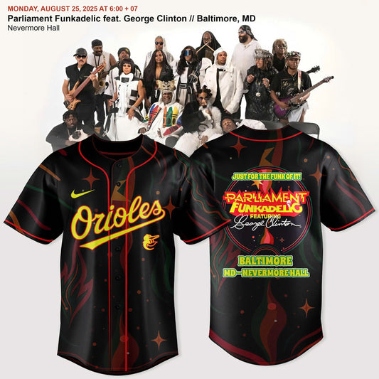 Baltimore Orioles x Funkadelic Jersey “ Limited Edition
