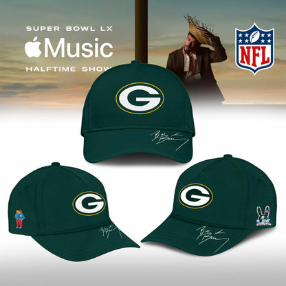 Green Bay Packers Bad Bunny 2026 Super Bowl LX Customized Jersey