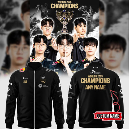 Limited Edition 2025 T1 Worlds Zip Bomber