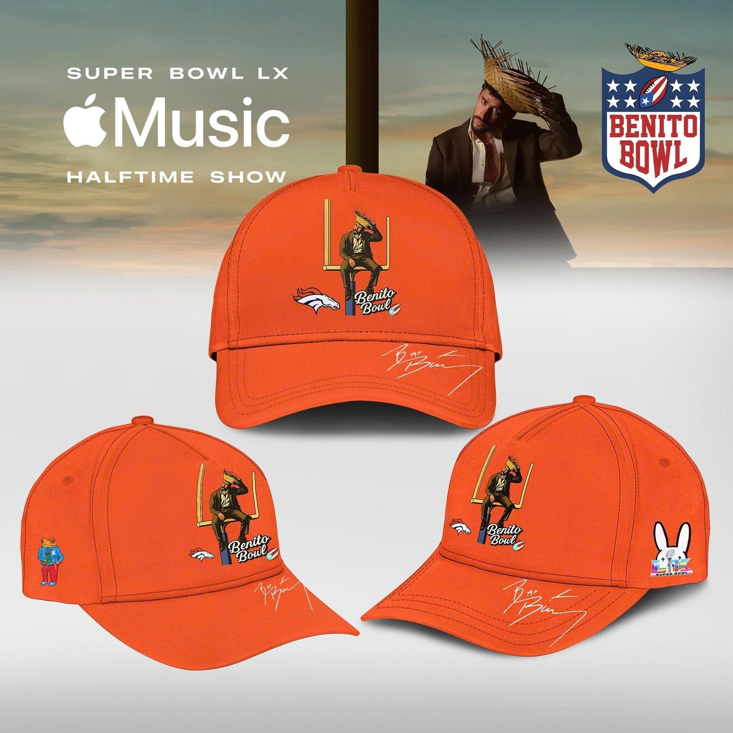 Denver Broncos x Bad Bunny Super Bowl LX The Halftime Show Special Edition Sweatshirt
