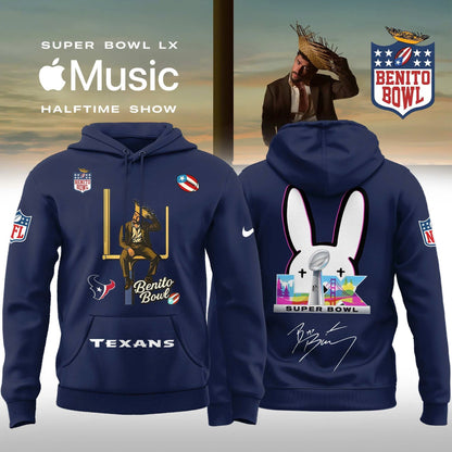 All Team NFL x Bad Bunny 2026 Super Bowl LX Halftime Show Special Edition Hoodie