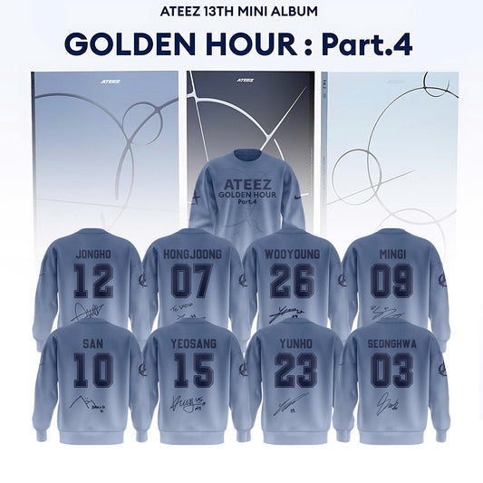ATEEZ 13th Mini Album GOLDEN HOUR: Part.4 Collection