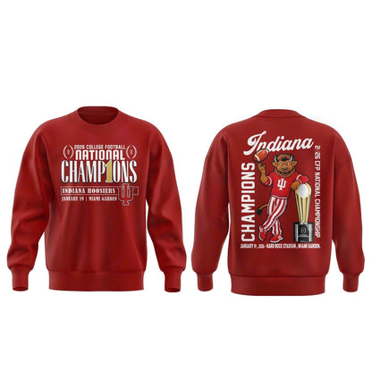 Indiana Hoosiers National Champions 2025/26 Sweatshirt
