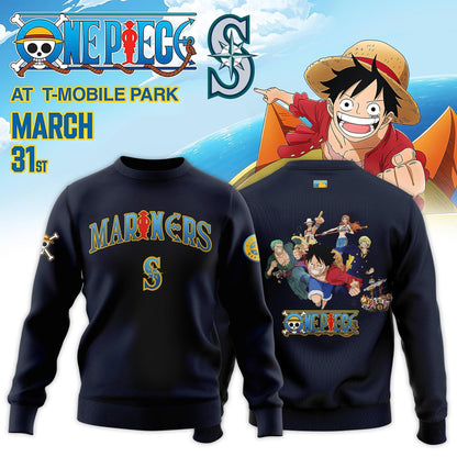 Seattle Mariners x One Piece Night 2026 Limited Edition Sweatshirt