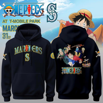 Seattle Mariners x One Piece Night 2026 Limited Edition Hoodie