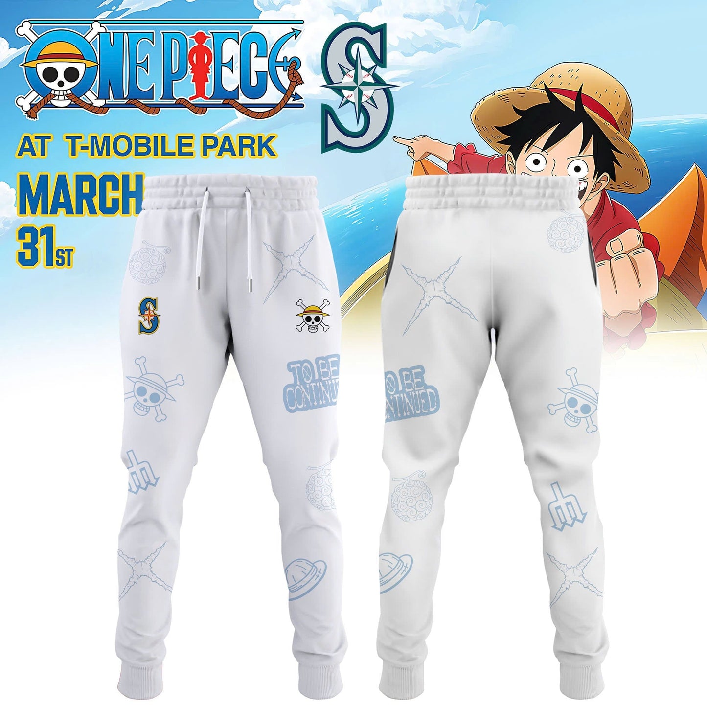 Seattle Mariners x One Piece Night 2026 Limited Edition Hoodie
