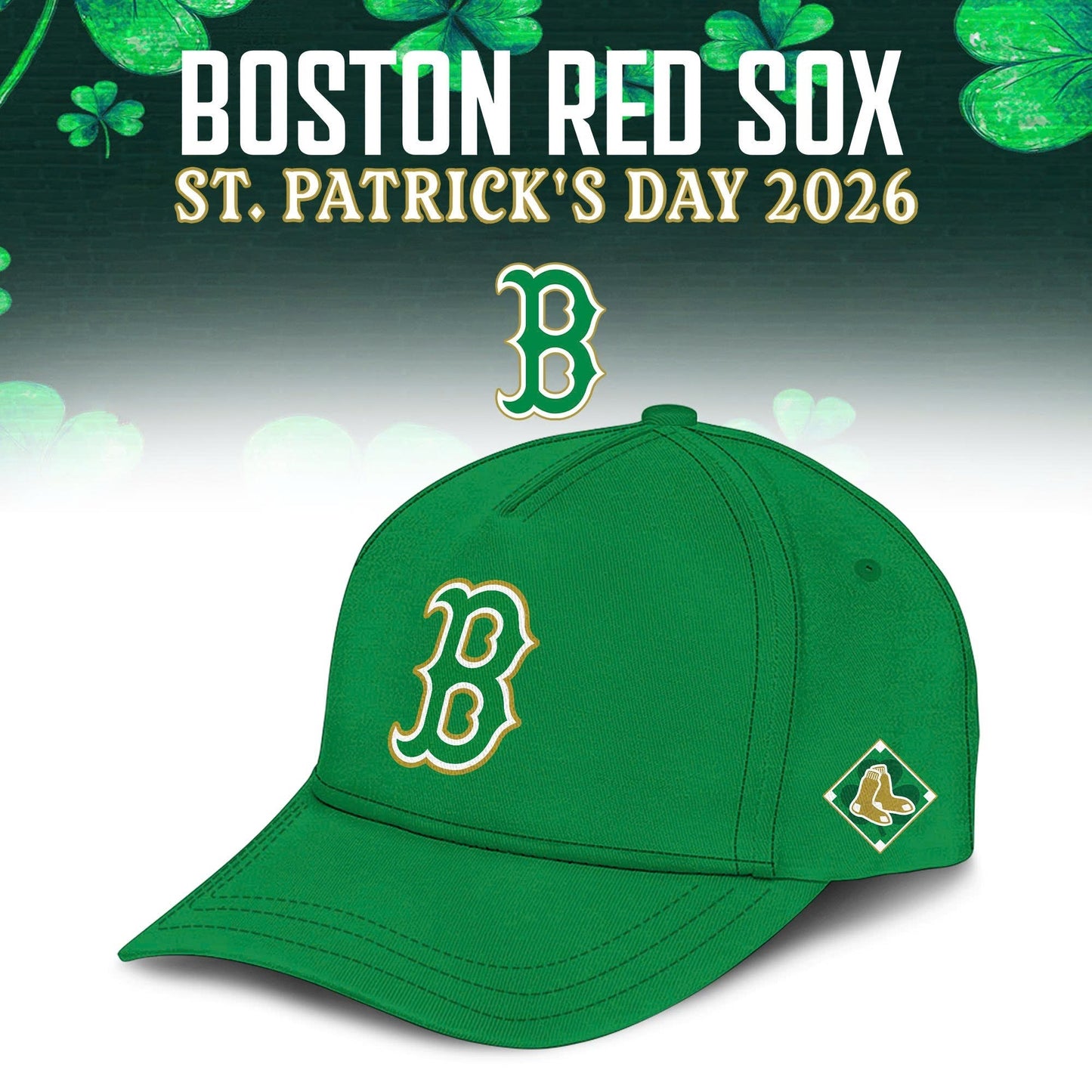Boston Red Sox 2026 St. Patrick’s Day Limited Edition Hoodie