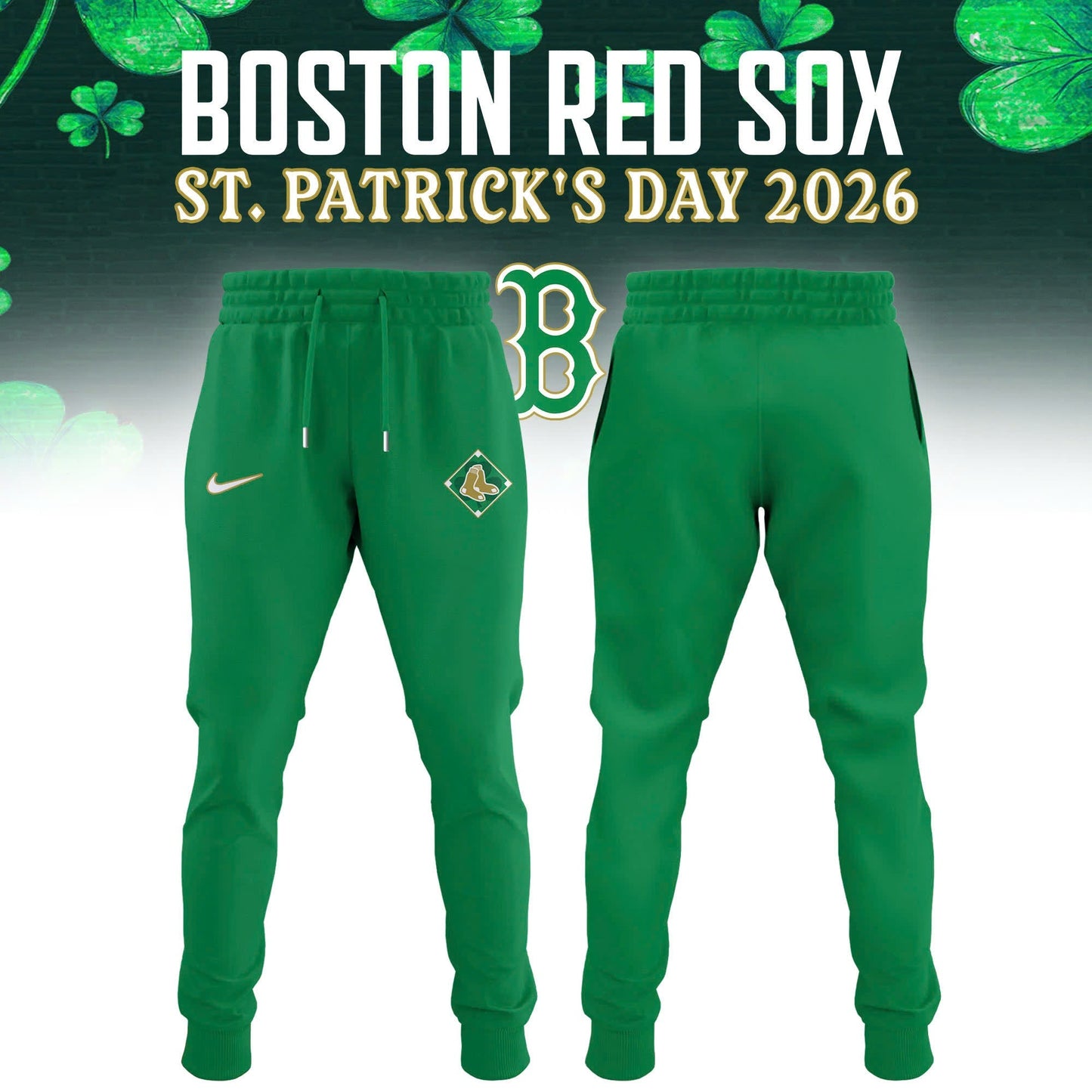 Boston Red Sox 2026 St. Patrick’s Day Limited Edition Hoodie