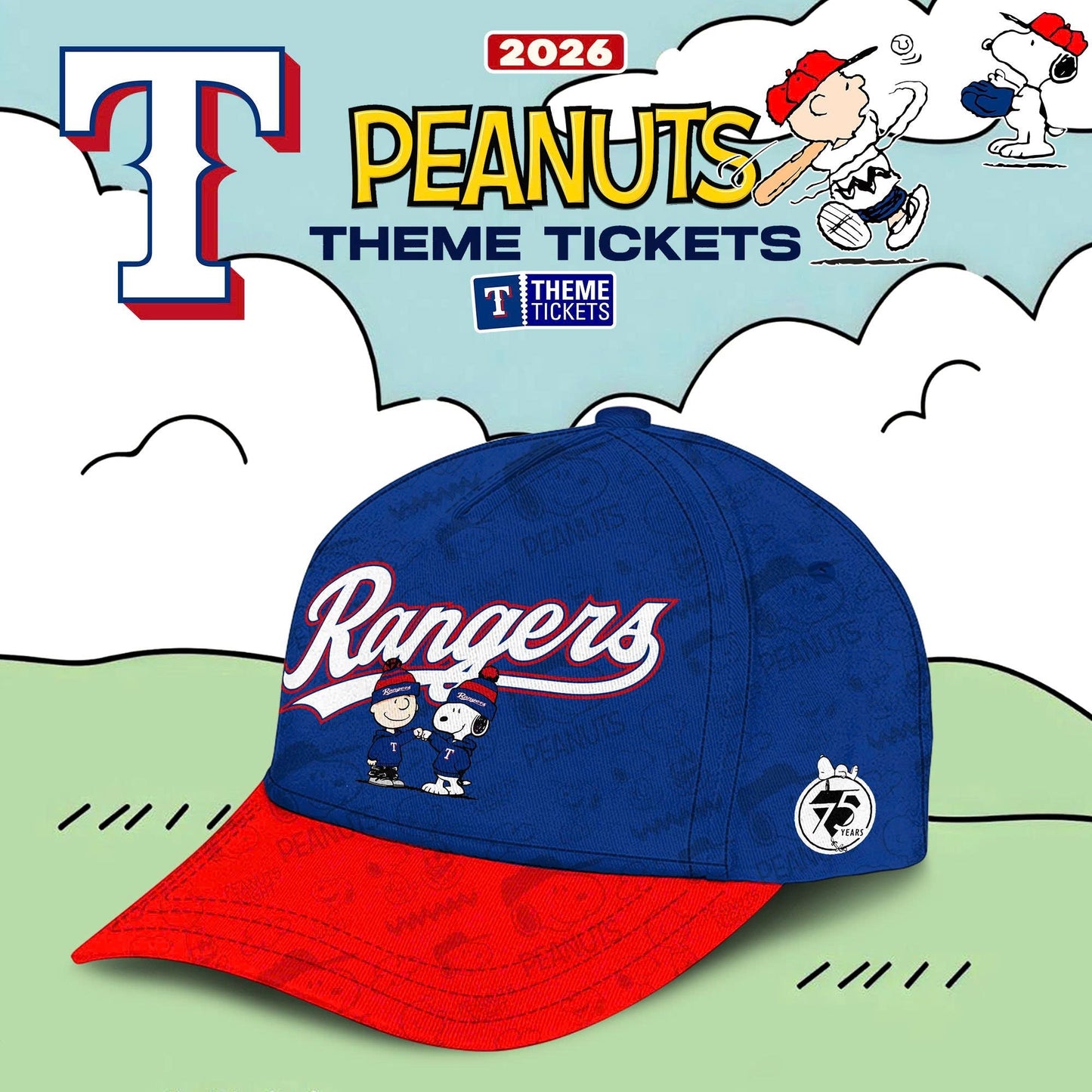 Texas Rangers x Peanut Night 2026 Limited Editions Jersey