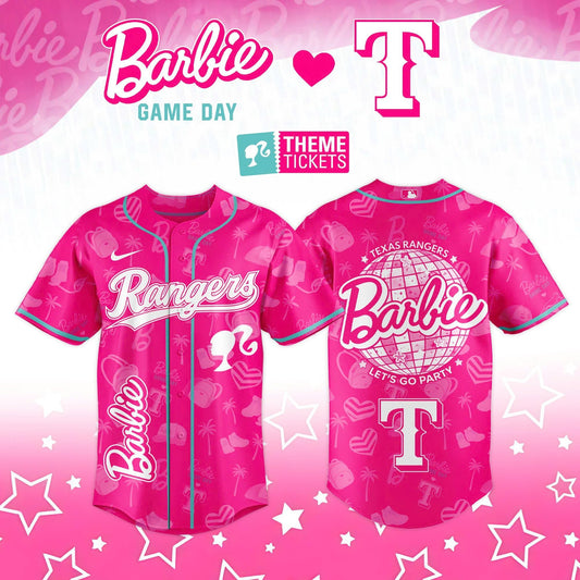 Texas Rangers x Barbie 2026 Limited Editions Jersey