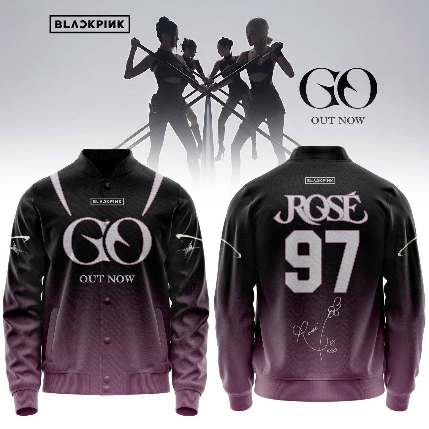 BLACKPINK ˜GO™ OUT NOW “ Jacket (RosÃ©)