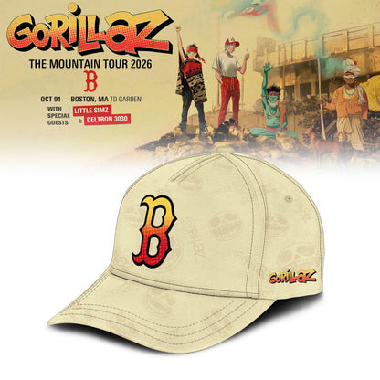 Boston Red Sox x Gorillaz ‘The Mountain Tour 2026’ Limited Edition Jersey