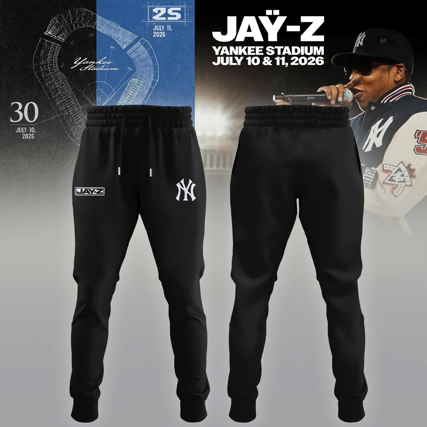 NYY x Jay-Z Hometown Show 2026 Limited Edition Jersey