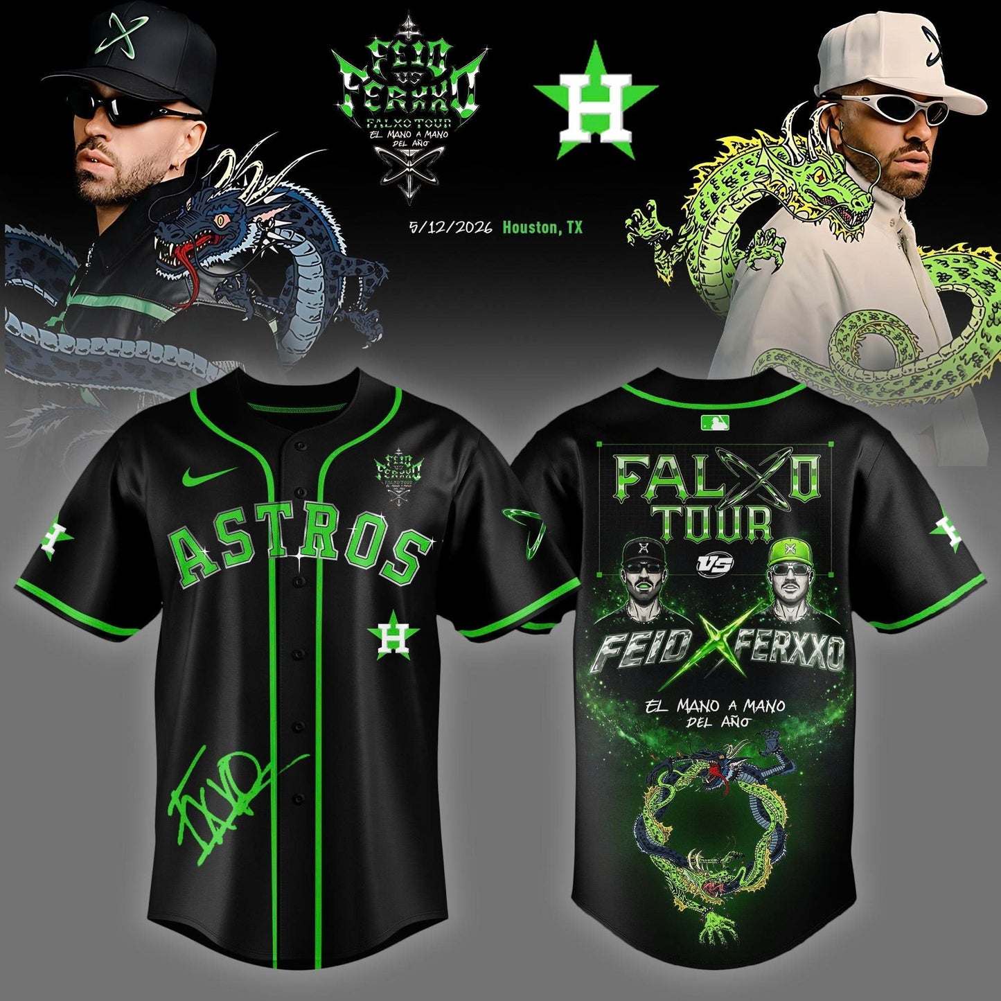 MLB x FEID vs FERXXO Falxo Tour 2026 Limited Editions Jersey