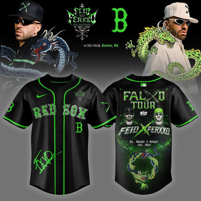 Boston Red Sox x FEID Falxo Tour 2026 Limited Edition Jersey