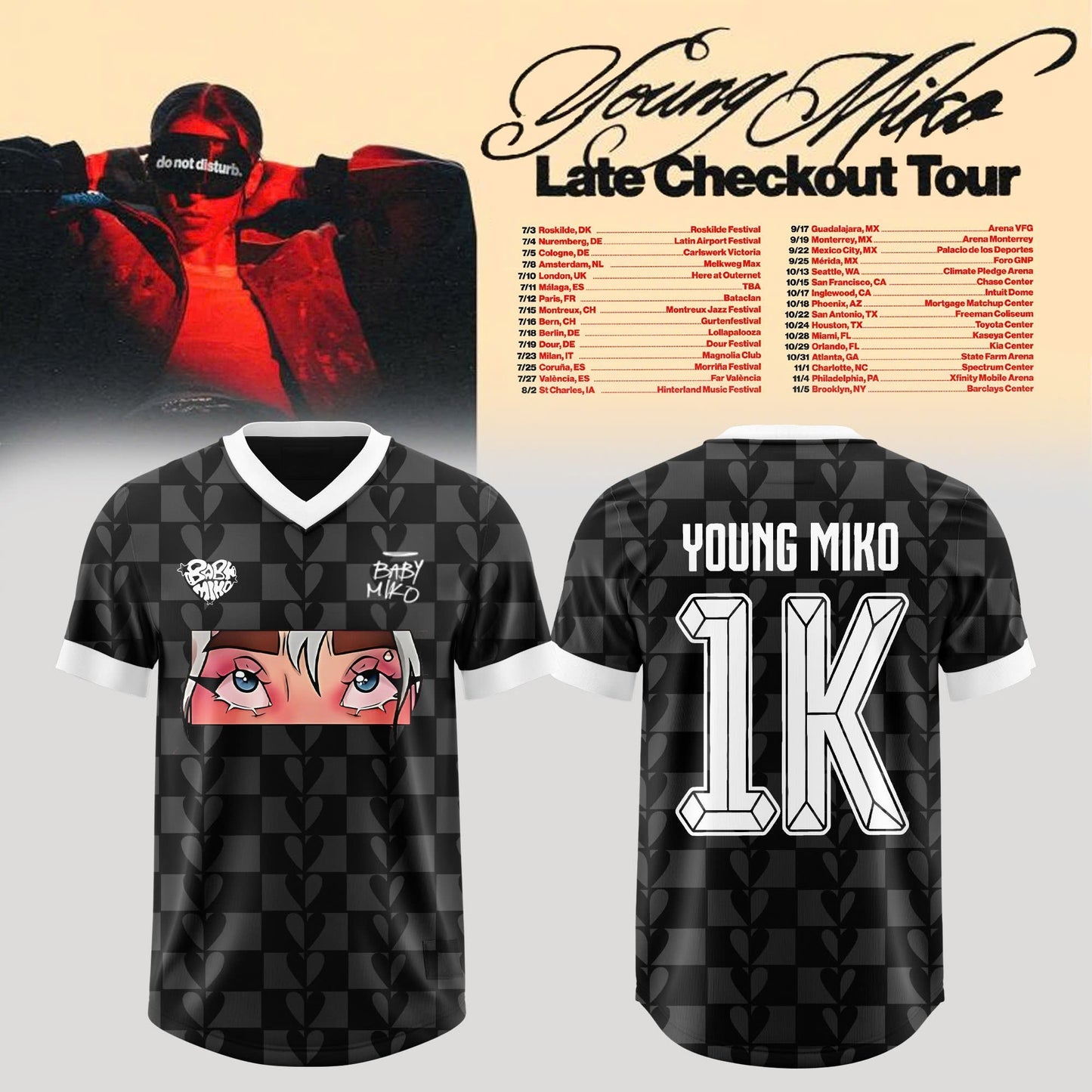 Late Checkout Tour 2026 Edition Jersey