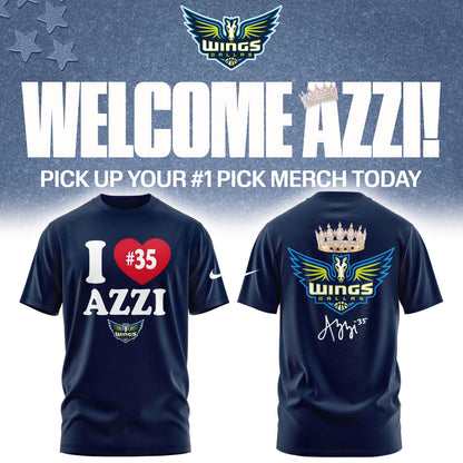 ’26 WNBA Dallas Basketball Azzi Fudd Limited Edition Tshirt | Jogger | Cap v4
