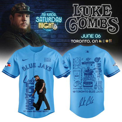 Toronto Blue Jays x LC My Kinda Saturday Night Tour 2026 Limited Edition Jersey