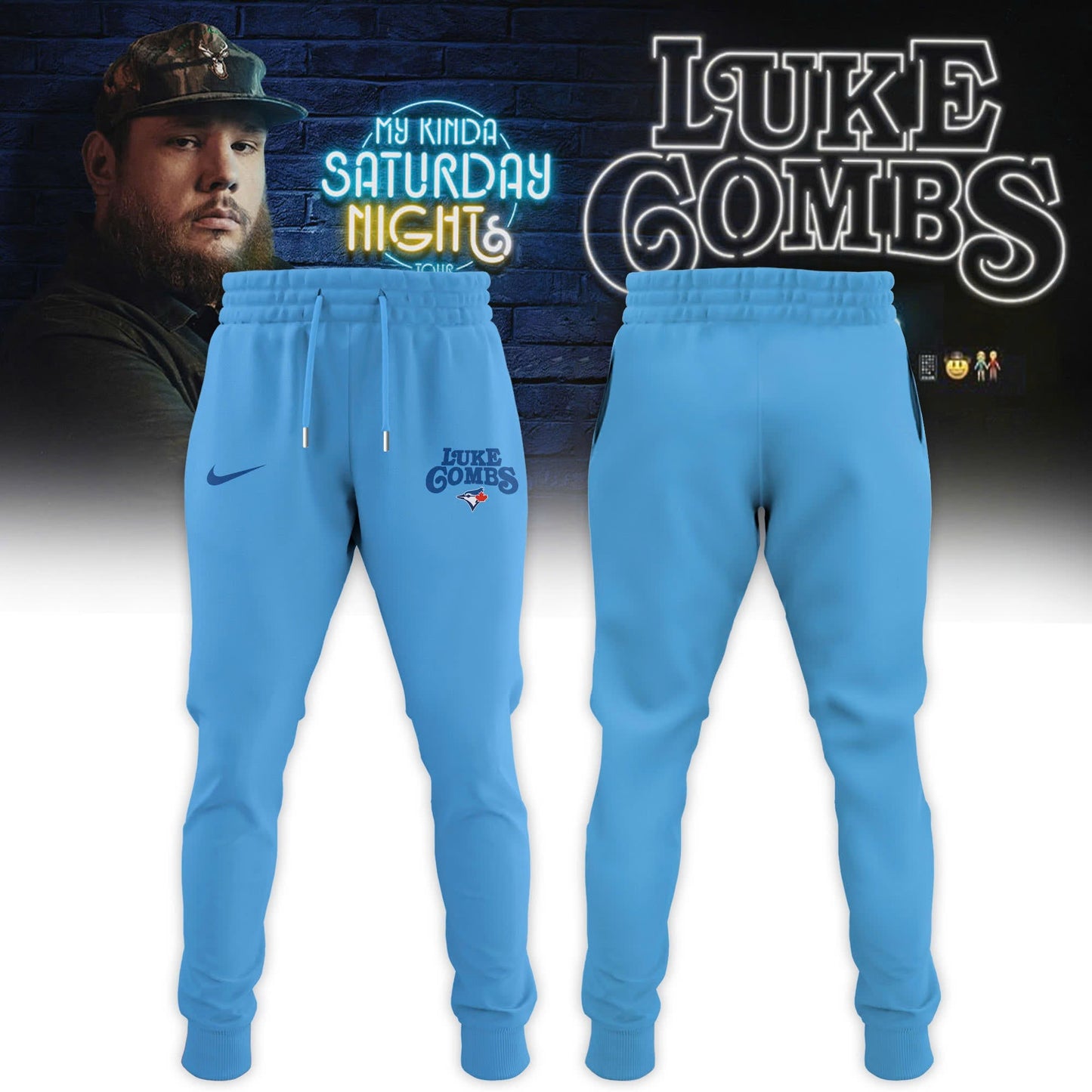 Toronto Blue Jays x LC My Kinda Saturday Night Tour 2026 Limited Edition Jersey