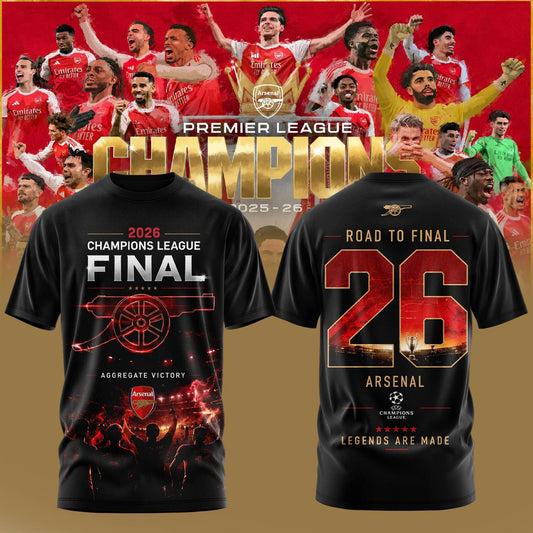 PREMIER LEAGUE CHAMPIONS 2025/26 2026 Edition Tee