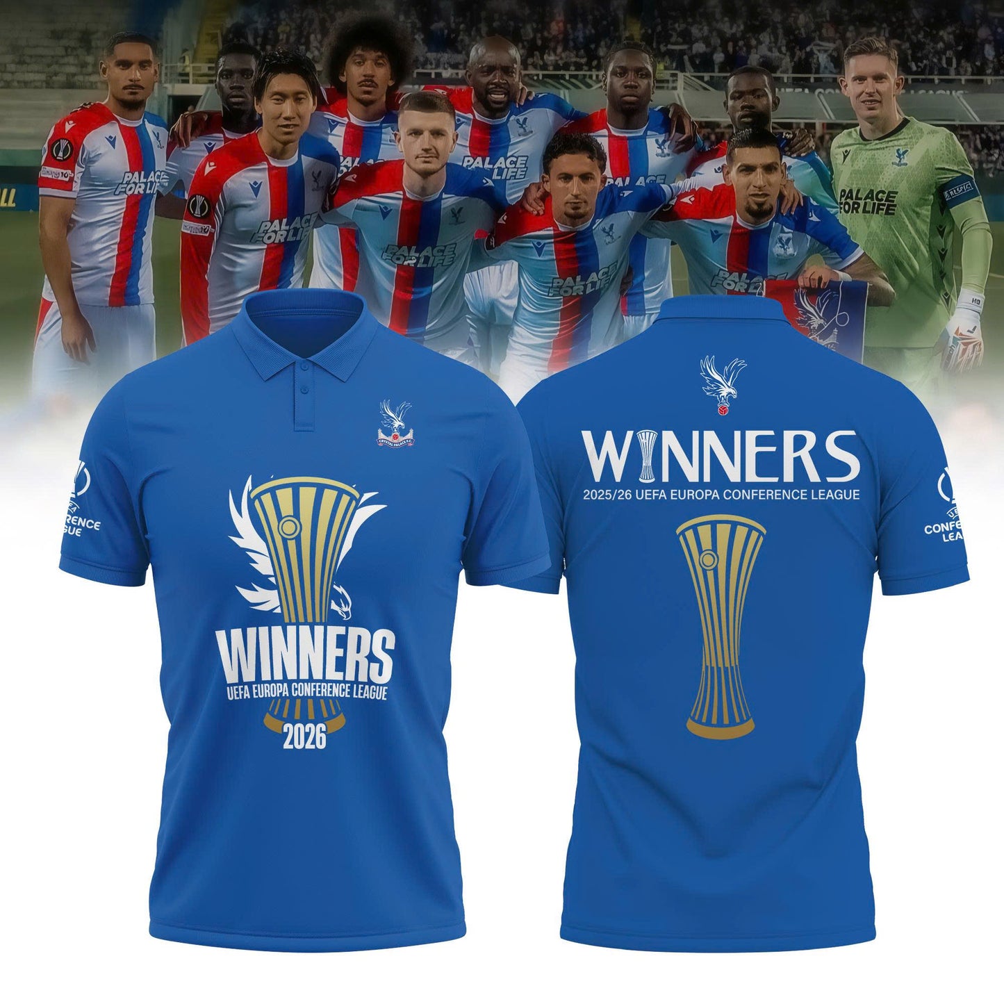 CP.FC 2026 Champions Limited Edition Polo- Blue