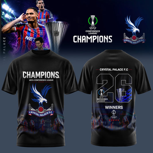 Crystal Palace UEFA Conference League Champions 2026 Shirt