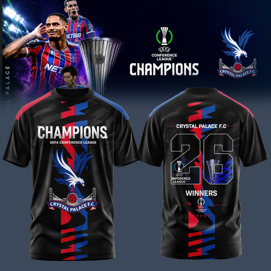 Crystal Palace UEFA Conference League Champions 2026 Shirt