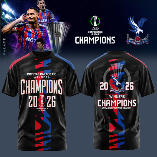 Crystal Palace UEFA Conference League Champions 2026 Shirt