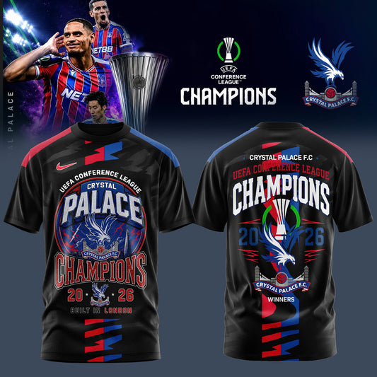 Crystal Palace UEFA Conference League Champions 2026 Shirt