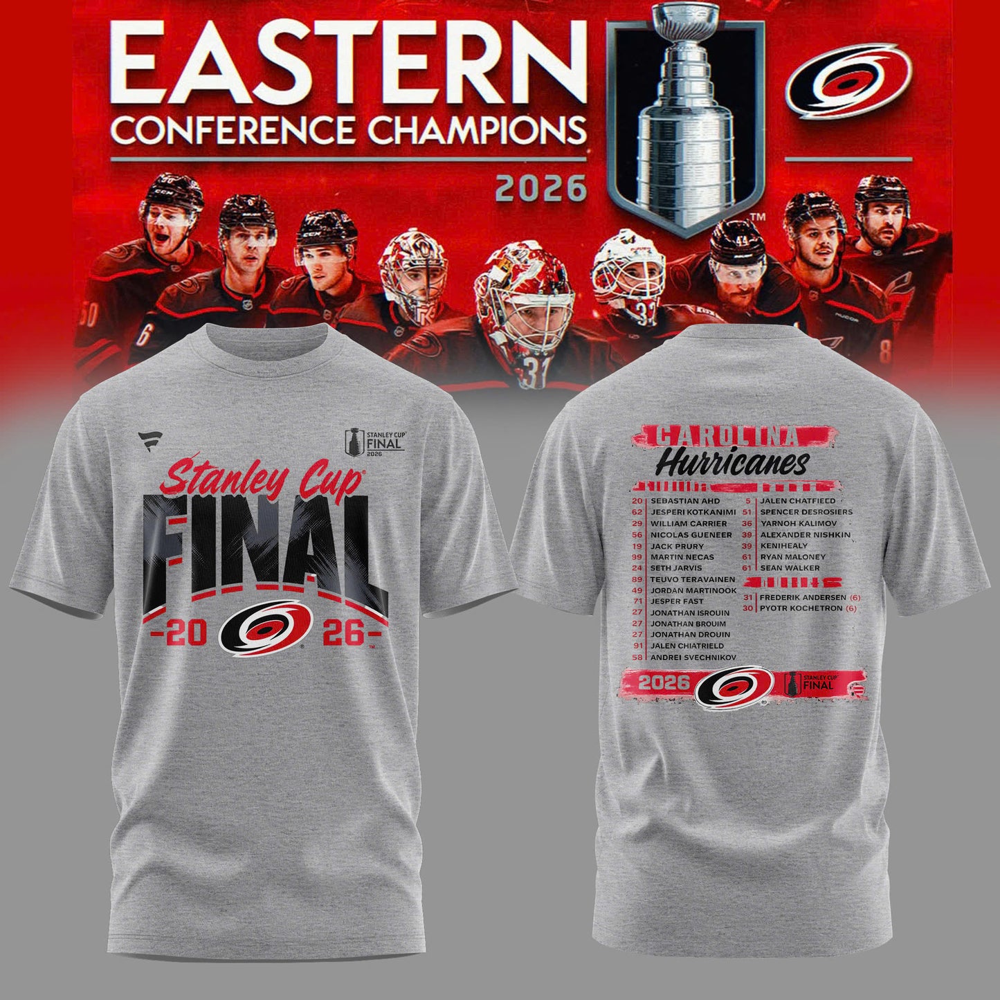 NHL Eastern Conference Champions 2026 Edition Tee