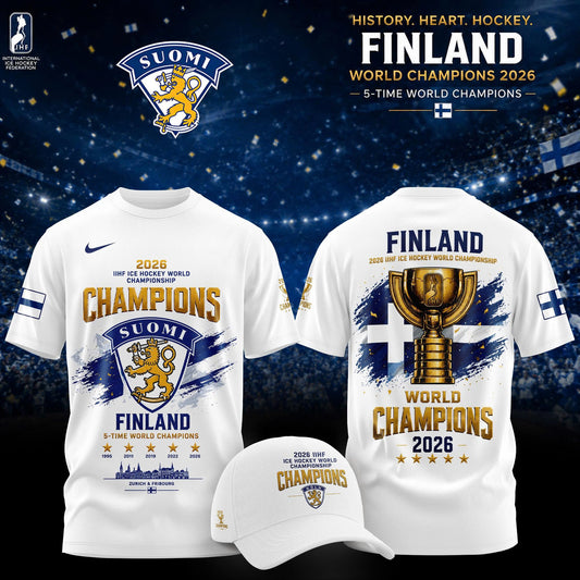 2026 IIHF Ice Hockey World Champions Tshirt