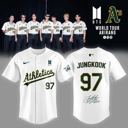 Oakland Athletics x Jungkook 97 Las Vegas 2026 Limited Edition Jersey